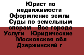 Юрист по недвижимости. Оформление земли. Суды по земельным спорам - Все города Услуги » Юридические   . Московская обл.,Дзержинский г.
